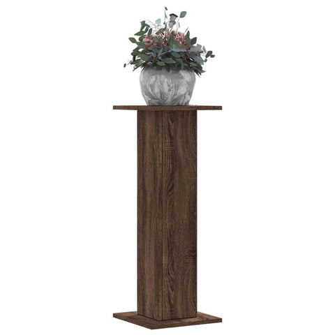 Plant Stands 2 pcs Brown Oak 30x30x80 cm Engineered Wood 3307870