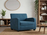 Armchair Blue Velvet 42043421