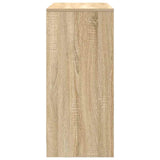 Sideboard with Drawer Sonoma Oak 80x34x76 cm Engineered Wood 861537