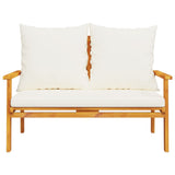 3 Piece Garden Lounge Set with Cushions Solid Wood Acacia 3211798