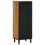 Highboard with Shelf Brown 40 x 33 x 110 cm Solid Mango Wood 4017785