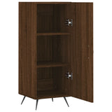 Sideboard Brown Oak 34.5x34x90 cm Engineered Wood 828515