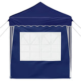 Pop-up Party Tent 195 x 195 x 245 cm Blue Oxford Fabric 42019725