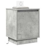 Bedside Cabinet 2 pcs Concrete Grey 39 x 34.5 x 50 cm 869601