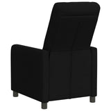 Recliner Chair Black 65 x 93 x 102 cm Fabric 42051309