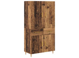 Highboard Old Wood 69.5 x 34 x 180 cm Engineered Wood 3415671