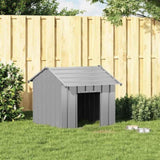 Dog House with Roof 85x107x81 cm Galvanised Steel 4100914