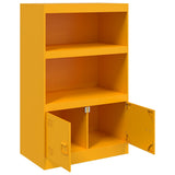 Sideboard Mustard Yellow 67x39x107 cm Steel 841670