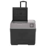 Cool Box with Wheel and Handle Black&Grey 40 L Polypropylene 51782