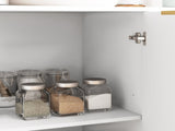 Sideboard Buffet Cabinet, Modern Kitchen Storage Cabinet with 4 Doors and Adjustable Shelves, Living T3398P343510