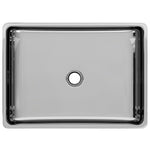 ZNTS Wash Basin 41x30x12 cm Ceramic Silver 143495