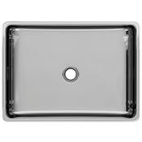 ZNTS Wash Basin 41x30x12 cm Ceramic Silver 143495