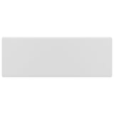 Luxury Basin Overflow Square Matt White 41x41 cm Ceramic 146943