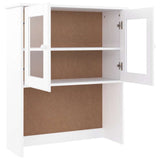 Dresser Top ALTA White 77x30x92 cm Solid Wood Pine 353946