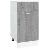 Drawer Bottom Cabinet Lyon Grey Sonoma 40x46x81.5 cm Engineered Wood 815571