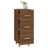 Sideboard Brown Oak 34.5x34x90 cm Engineered Wood 817410