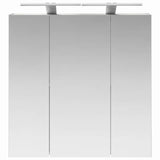 Bathroom Mirror Cabinet Concrete Grey 70 x 14.5 x 70 cm 889098