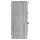 Sideboard Grey Sonoma 30x30x70 cm Engineered Wood 817014
