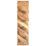 321626 Wine Rack for 5 Bottles Solid Acacia Wood