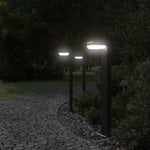 Outdoor Floor Lamps 3pcs Black 80 cm Die-cast Aluminium 4006340
