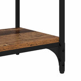Book Cabinet Old Wood 100 x 33 x 100 cm 881117