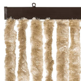 Fly Curtain Beige 100x200 cm Chenille 377377