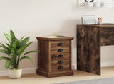 Chest of Drawers Natural 35 x 30 x 60 cm Solid Teak Wood 42017960