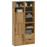 Side Cabinets 4 pcs "ODDA" 40x24x79 cm Solid Wood Pine 3365352