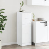 Apothecary Cabinet White 40x41x118 cm Engineered Wood 855196
