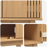 Base Cabinet Olden Brown 60 x 40 x 80 cm Solid Pine wood 42001360