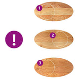 Table Top Light Brown 100x50x4 cm Solid Wood Oak Oval 4009050