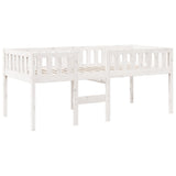 Children's Bed without Mattress White 80x200 cm Solid Wood Pine 855013