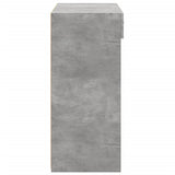 Sideboard Concrete Grey 80x42.5x93 cm Engineered Wood 3281479