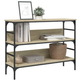 Console Table Sonoma Oak 100x32x75 cm Engineered Wood 839059