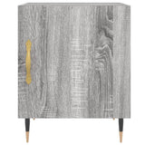 Bedside Cabinets 2 pcs Grey Sonoma 40x40x50 cm Engineered Wood 827529