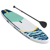 Inflatable Stand Up Paddle Board APEX 305 x 76 x 15 cm Blue for 42039116