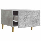 Coffee Table Concrete Grey 50 x 49 x 40 cm Engineered Wood 895198