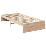 ZNTS Day Bed without Mattress 75x190 cm Solid Wood Pine 859250