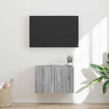 TV Wall Cabinet Grey Sonoma 59.5 x 31 x 40 cm Engineered Wood 892341