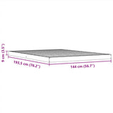Bed Frame without Mattress Wax Brown 140x190 cm Solid Wood Pine 847154