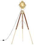 Tripod Floor Lamp Solid Mango Wood 193 cm 286204