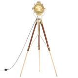 Tripod Floor Lamp Solid Mango Wood 193 cm 286204