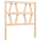 Bed Frame without Mattress 90x200 cm Solid Wood 3194361