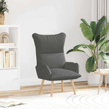 Armchair Dark Grey 69 x 74 x 93 cm Fabric 42001866