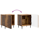 Bedside Cabinet Old Wood 43 x 34.5 x 52 cm Engineered Wood 894351