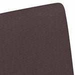 Dining Chairs 2 pcs Dark brown 57 x 66 x 94 cm Fabric 42017811