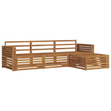 Outdoor Sofa Set Natural 257.5 x 162.5 x 73 cm 3373264