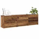 TV Units 2 pcs Old Wood 180 x 34 x 50 cm Engineered Wood 3385628