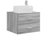 Bathroom Furniture Set 3 pcs Grey Sonoma 49.5 x 44.5 x 66 cm 3405936