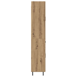 Highboard 2 pcs Artisan Oak 69.5 x 34 x 180 cm Engineered Wood 3415977